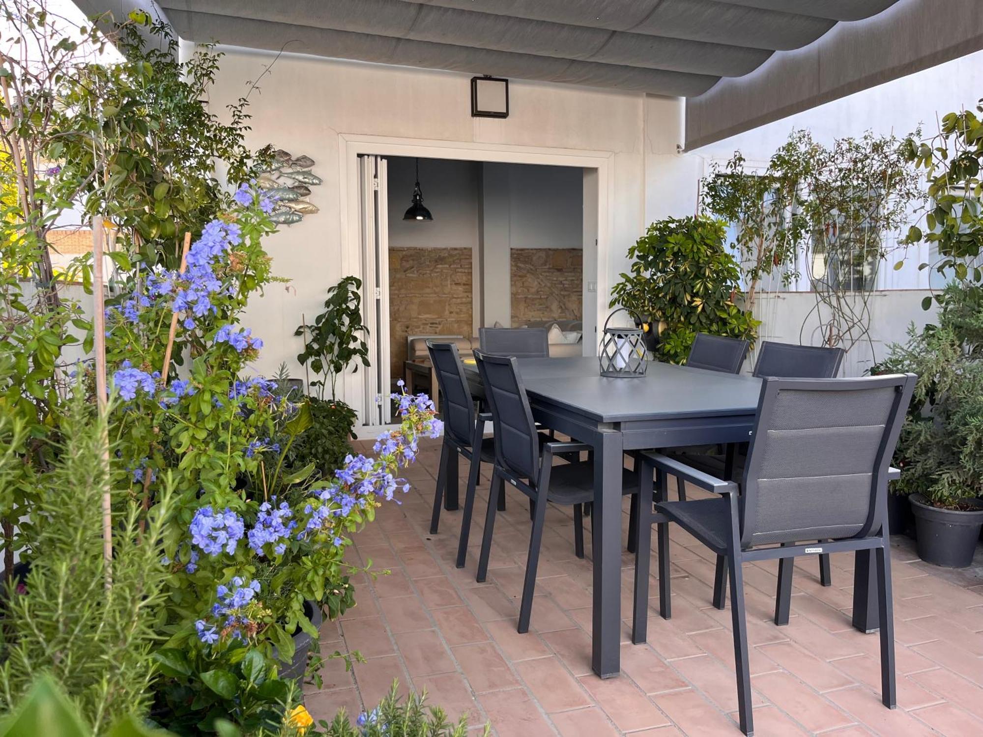Casa Nuna Modern Loft With Private Garden Terrace Jerez de la Frontera Dış mekan fotoğraf